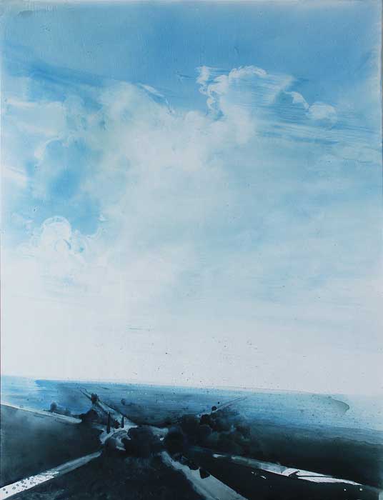 Robert Schoeller Painting: Crossroads Landscape 24