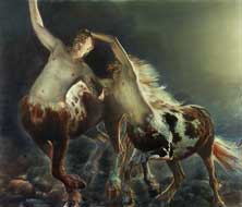 Fine Art Centaur Painting