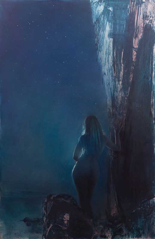 Robert Schoeller Painting: Star Light Painting TH020