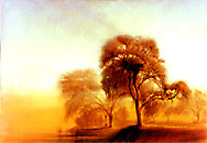 Morning Mist Painting