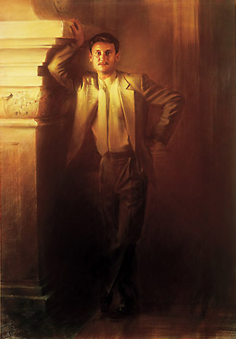 Robert Schoeller Painting:  Portrait of Man 063