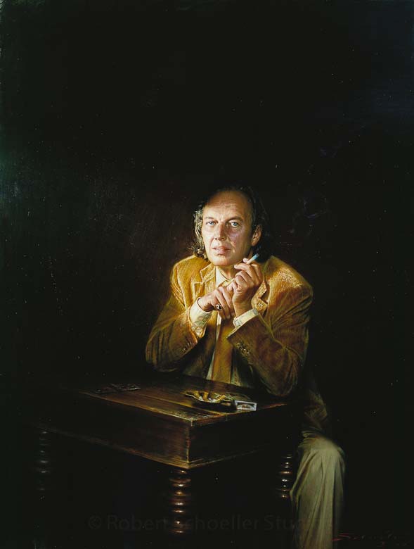 Robert Schoeller Painting:  Portrait of Man 074