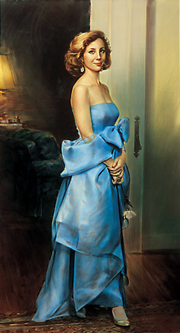 Robert Schoeller Painting:  Portrait of Woman 042