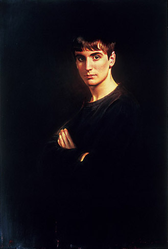 Robert Schoeller Painting:  Portrait of Young Man 016